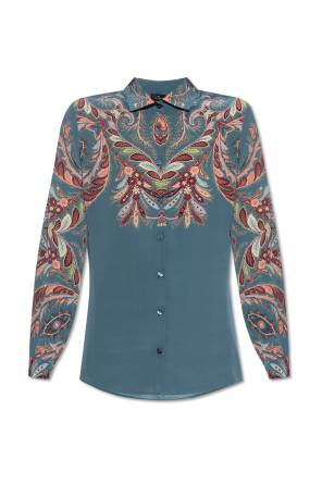シャツ Fendi Printed Silk Shirt Frame_1000007572_-_2024-10-